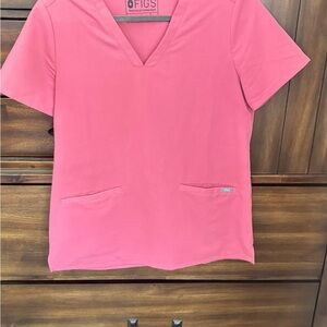 Figs Muave scrub top